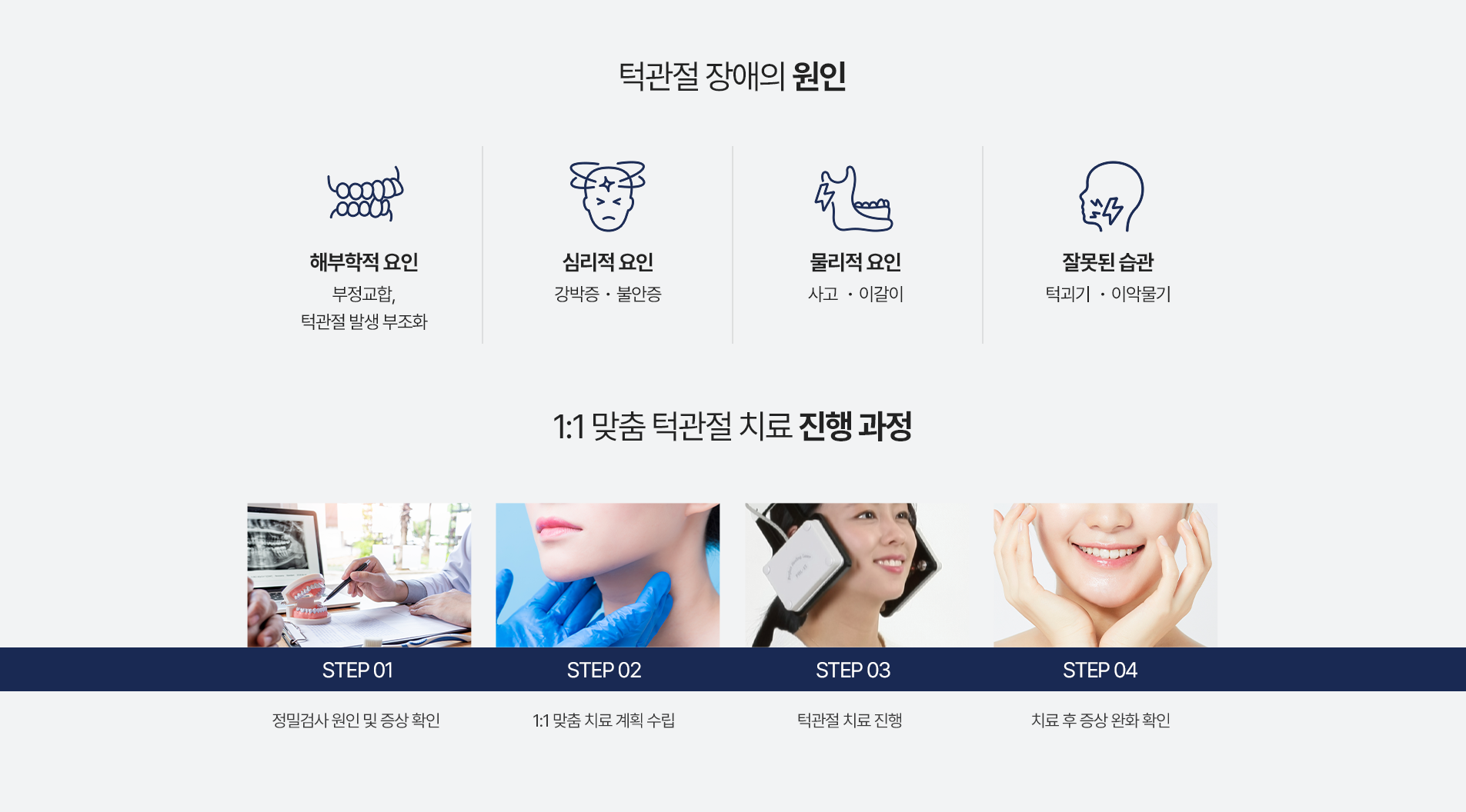 턱관절 장애의 원인